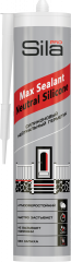 Герметик силиконовый нейтральный, бесцветный, Sila PRO Max Sealant Neutral Silicone, 290 мл