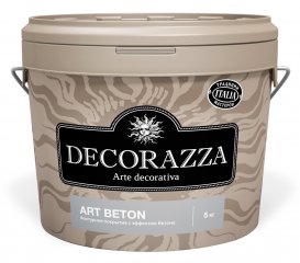 Штукатурка фактурная Decorazza Art Beton / Декораза Арт Бетон серая 9 кг