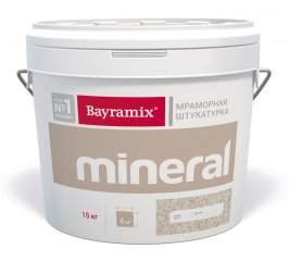 Штукатурка мраморная Bayramix Mineral / Байрамикс Минерал фракция 0,7-1,2 мм цвет 462, 15 кг