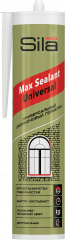Герметик силиконовый универсальный, серый, Sila PRO Max Sealant Universal, 280 мл